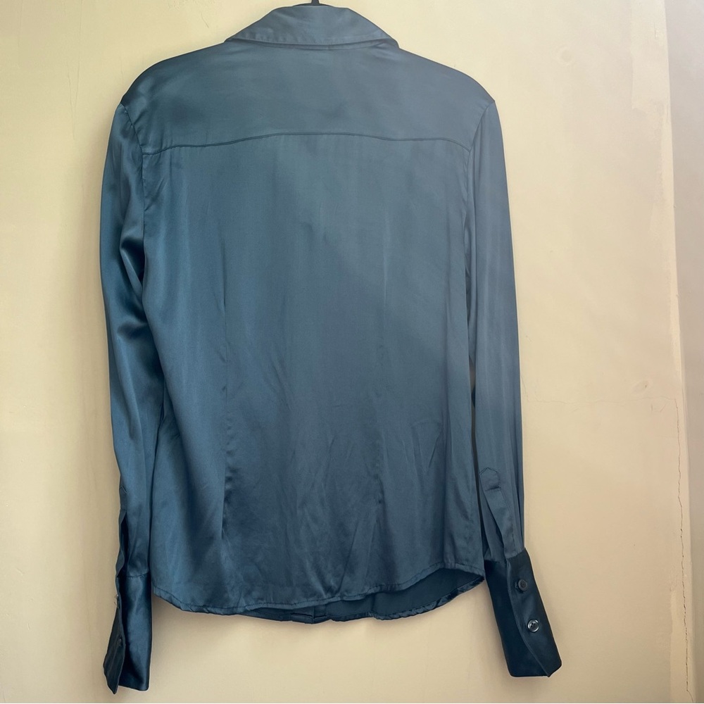 vintage y2k spiegel silk blouse - Picture 10 of 10